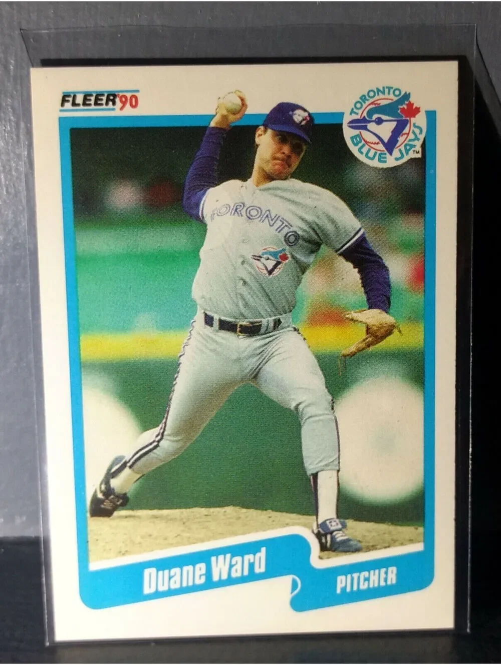 1990 Duane Ward Fleer Baseball Card #95